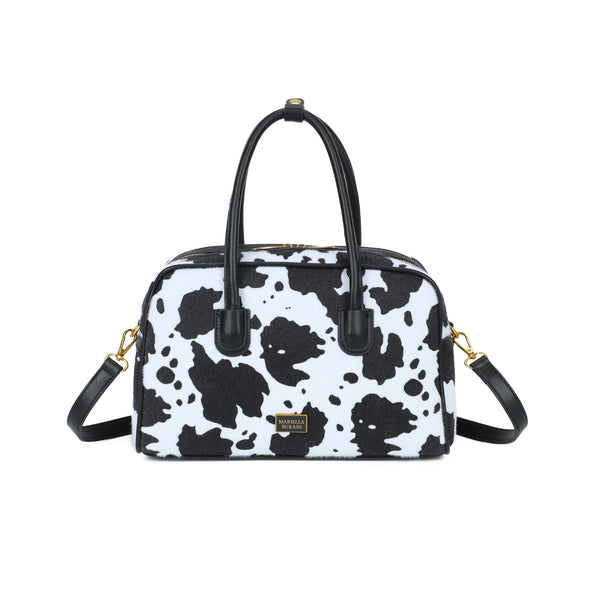 Bauletto in ecopelle muccata cavallino Mariella Burani MB057