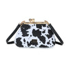 Pochette clutch Mariella Burani in ecopelliccia muccata MB060