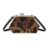Pochette clutch Mariella Burani in ecopelliccia muccata MB060