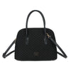 Borsa bauletto Mariella Burani in ecopelle scamosciata con logo impresso MB043