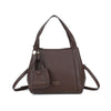 Borsa bauletto in ecopelle martellata con charm minibag Mariella Burani MB036