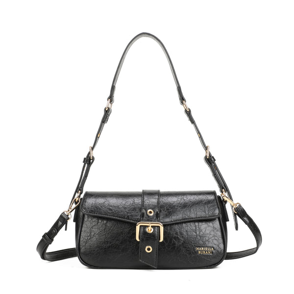 Borsa a postino con fibbia a cintura Mariella Burani MB7063