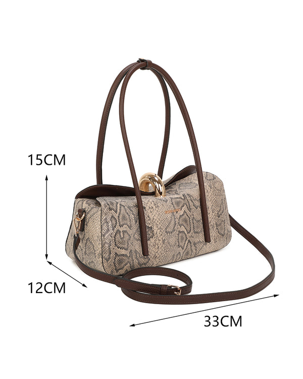 Borsa a Bauletto Sophisticated Chic Enrico Coveri con accessorio - EC5089