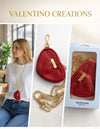 Portamonete a cuore con tracolla in catena VA010