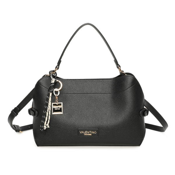 Borsetta bauletto in ecopelle con sacca interna rimovibile e portachiavi VA7075