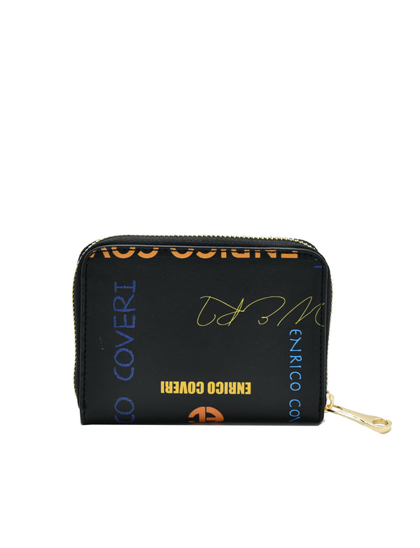 Portafoglio piccolo in pelle Enrico Coveri EC113F