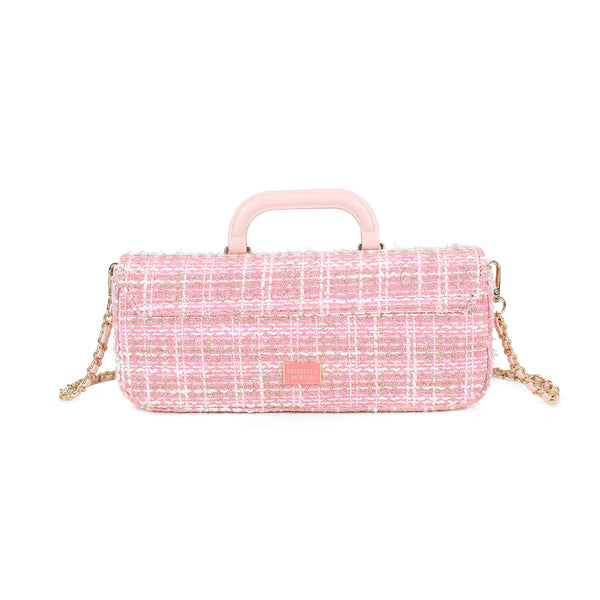 Borsa baguette in twill ed ecopelle Mariella Burani MB002