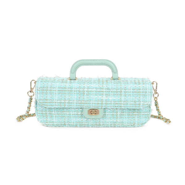 Borsa baguette in twill ed ecopelle Mariella Burani MB002