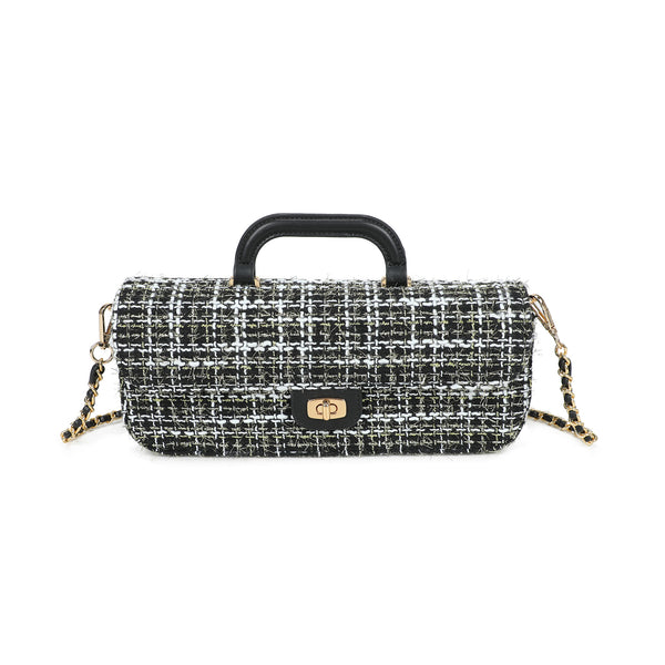 Borsa baguette in twill ed ecopelle Mariella Burani MB002