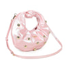 Borsetta in ecopelle metallizzata a spalla Valentino Creations con borchie VC2016