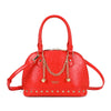 Borsa bauletto in ecopelle con charms e borchie Mariella Burani MB7064