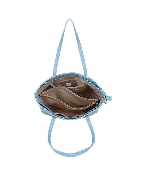 Borsa spalla shopper in ecopelle con borchie laterali Mariella Burani MB710