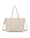 Borsa spalla shopper in ecopelle con borchie laterali Mariella Burani MB710