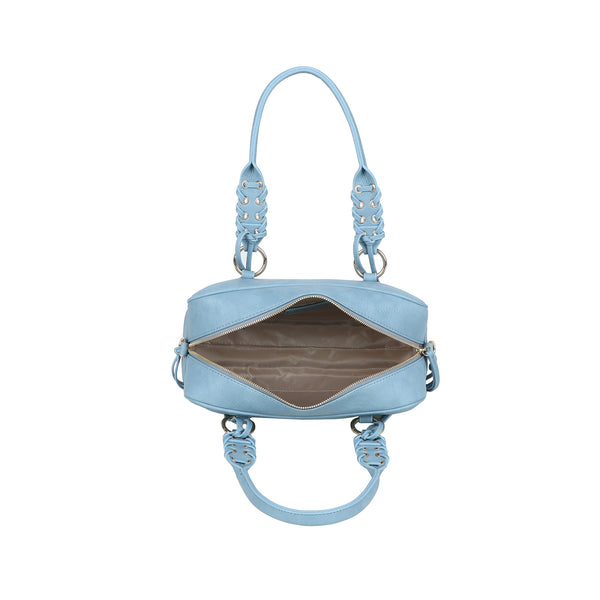 Borsa bauletto in ecopelle effetto vintage con frange Mariella Burani MB717