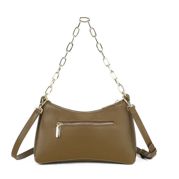 Borsetta in ecopelle Valentino Creations con manico a catena e borchie VC626