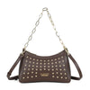Borsetta in ecopelle Valentino Creations con manico a catena e borchie VC626