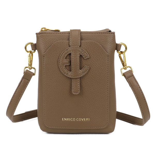 Borsetta a tracolla in ecopelle Enrico Coveri EC3302