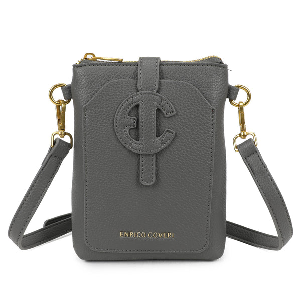 Borsetta a tracolla in ecopelle Enrico Coveri EC3302