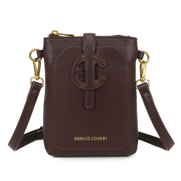 Borsetta a tracolla in ecopelle Enrico Coveri EC3302