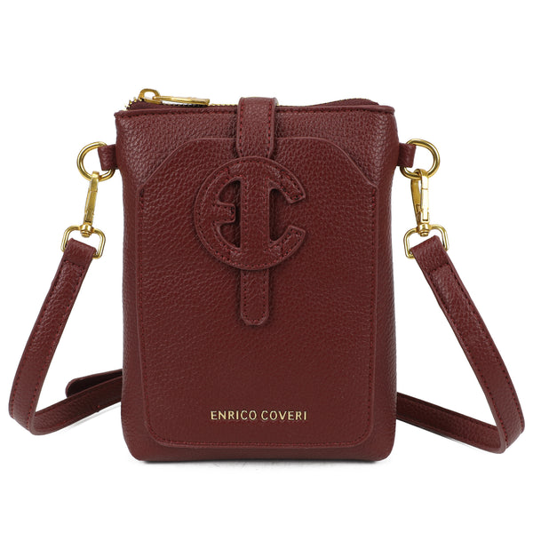 Borsetta a tracolla in ecopelle Enrico Coveri EC3302