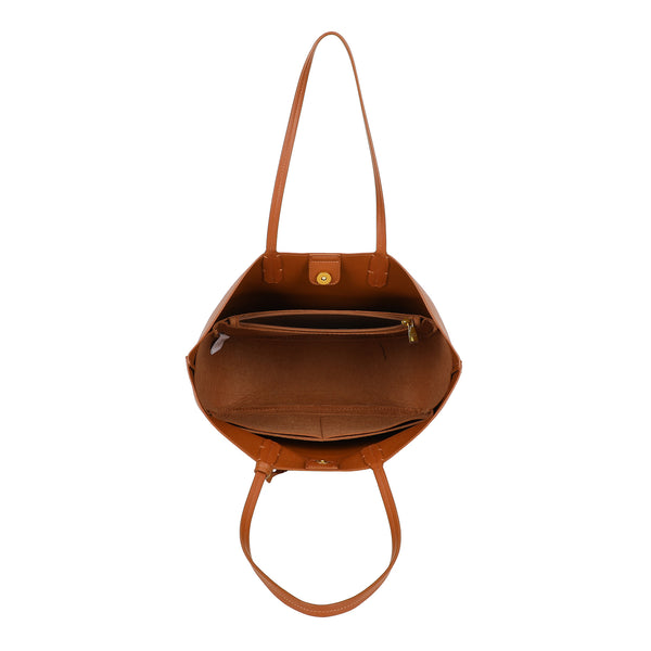 Borsa shopper in ecopelle Enrico Coveri con portaocchiali EC6281