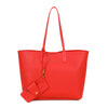 Borsa shopper in ecopelle Enrico Coveri con portaocchiali EC6281