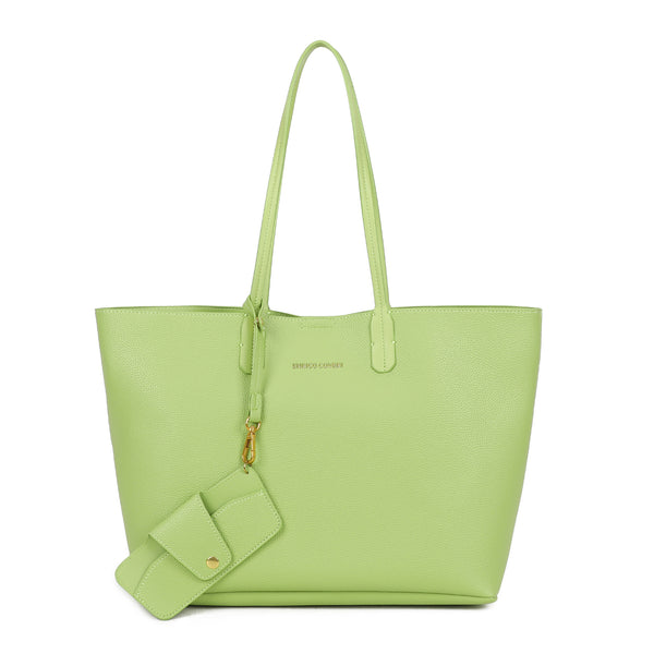 Borsa shopper in ecopelle Enrico Coveri con portaocchiali EC6281