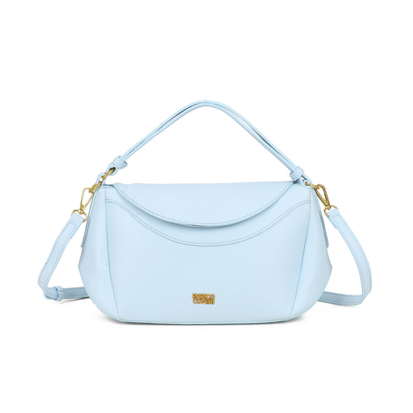 Borsetta a mano in ecopelle con patta Enrico Coveri EC2255