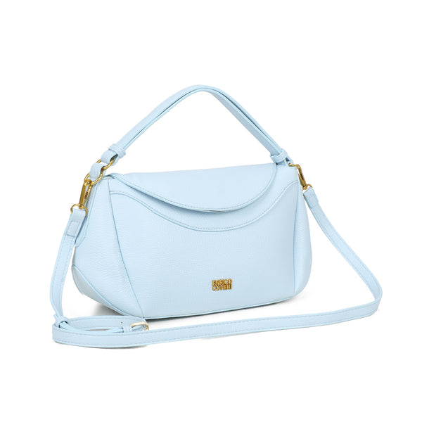 Borsetta a mano in ecopelle con patta Enrico Coveri EC2255