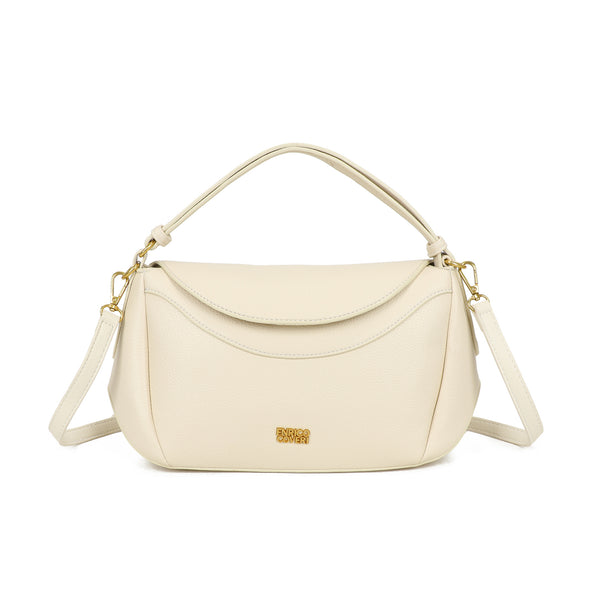 Borsetta a mano in ecopelle con patta Enrico Coveri EC2255