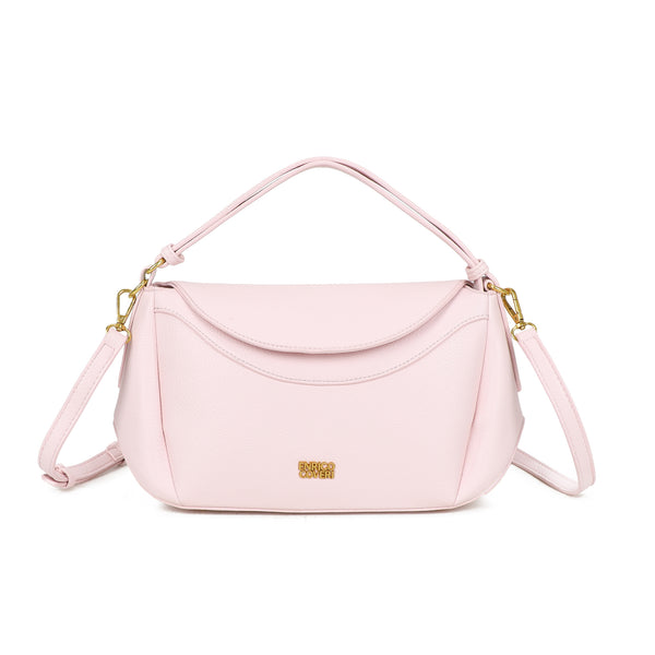 Borsetta a mano in ecopelle con patta Enrico Coveri EC2255