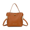 Borsa shopper in ecopelle Enrico Coveri con chiusura turn lock e pochette rimovibile EC2251