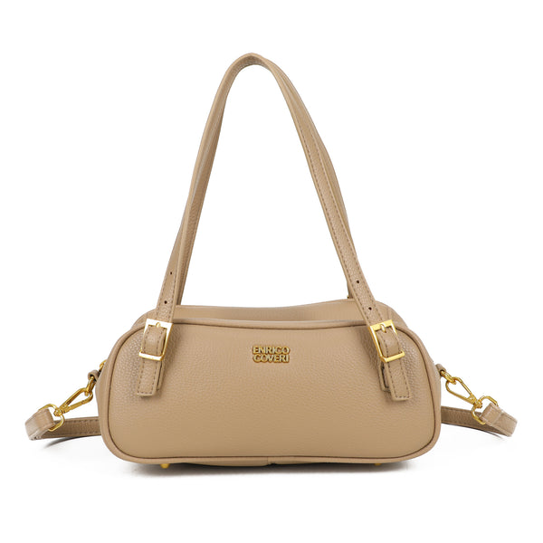 Borsetta a spalla a bauguette in ecopelle Enrico Coveri EC6247