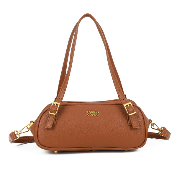 Borsetta a spalla a bauguette in ecopelle Enrico Coveri EC6247
