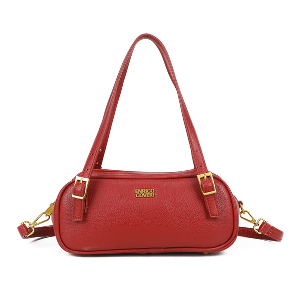 Borsetta a spalla a bauguette in ecopelle Enrico Coveri EC6247