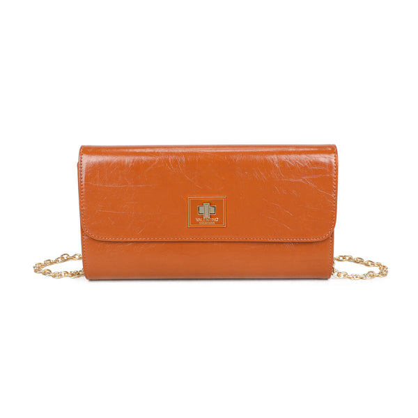 Pochette in ecopelle grande con patta Valentino Creations VC525