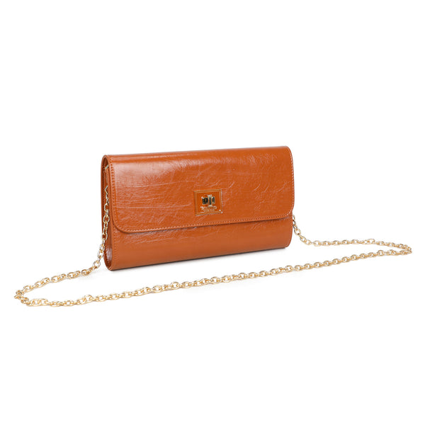 Pochette in ecopelle grande con patta Valentino Creations VC525