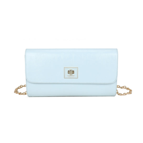 Pochette in ecopelle grande con patta Valentino Creations VC525