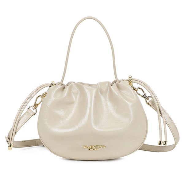 Borsa in ecopelle lucida Valentino Creations con chiusura a coulisse VC524