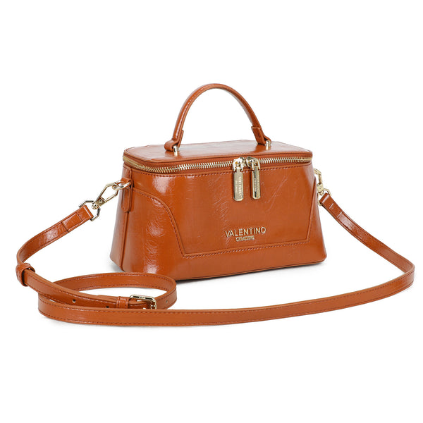 Borsetta bauletto trousse pochette in ecopelle lucida Valentino Creations VC2022