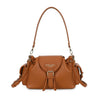 Borsa a spalla in ecopelle con patta e tasche laterali VC2012
