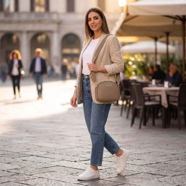 Crossbody bag stondata Enrico Coveri EC8015