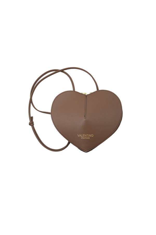Borsa a cuore a tracolla in vera pelle Valentino Creations V875D