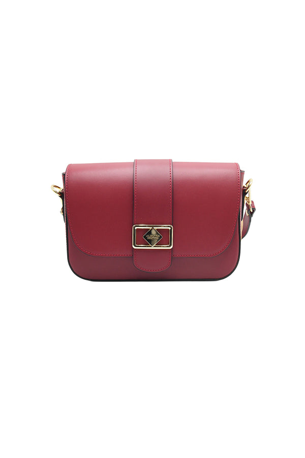 Borsa a spalla e tracolla in pelle liscia VALENTINO Creations V955