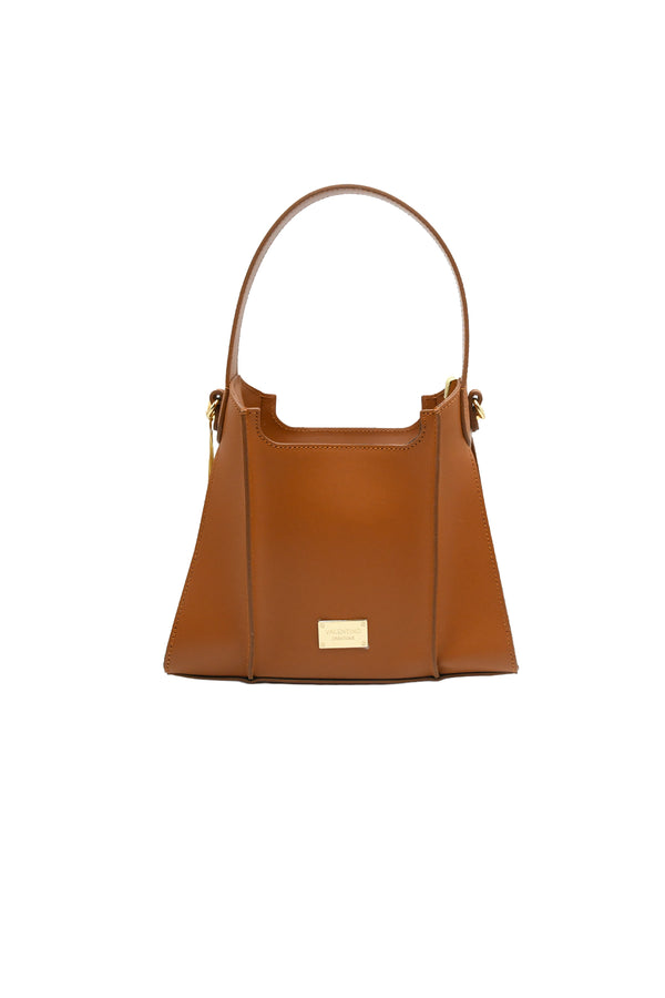 Borsa a spalla elegante in pelle liscia VALENTINO Creations V956