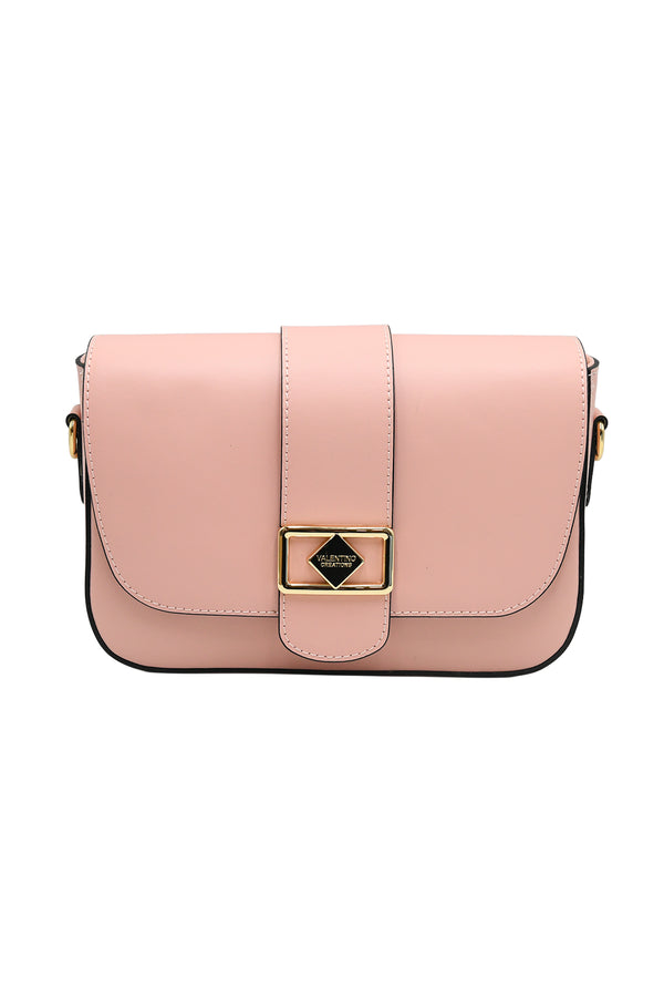 Borsa a spalla e tracolla in pelle liscia VALENTINO Creations V955