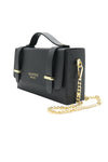 Borsa in vera pelle con inserti in acciaio inox VALENTINO Creations misura grande V853G