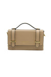 Borsa in vera pelle con inserti in acciaio inox VALENTINO Creations misura grande V853G
