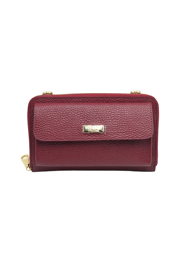 Portafoglio borsetta a tracolla in vera pelle VALENTINO Creations V871