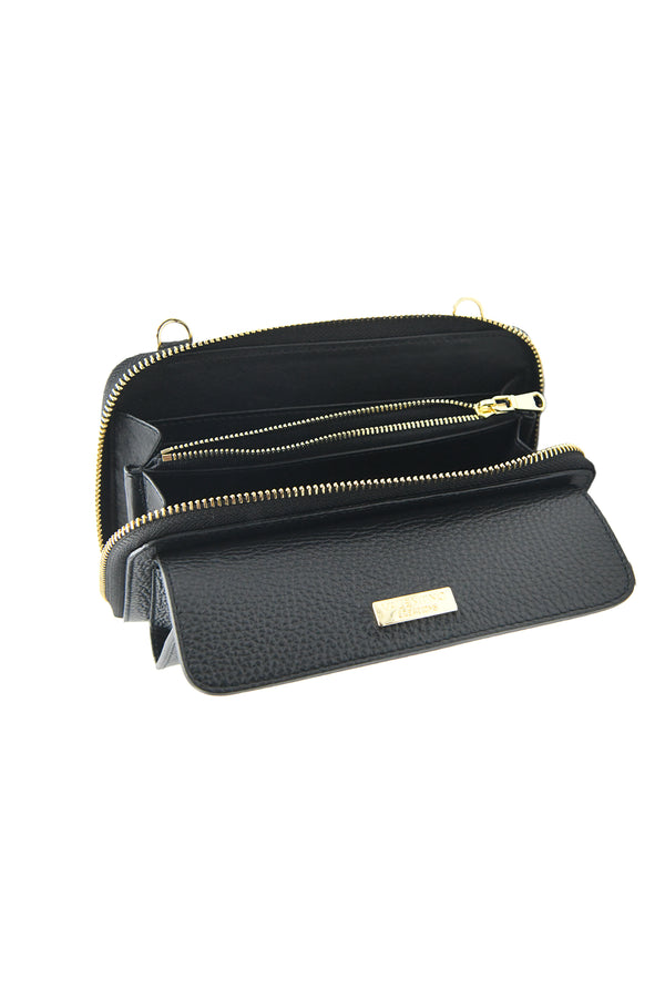 Portafoglio borsetta a tracolla in vera pelle VALENTINO Creations V871